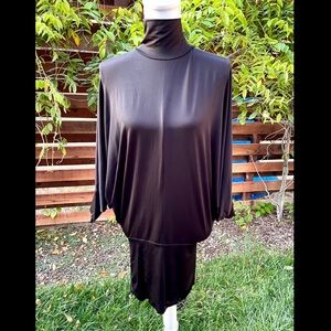 Black Marciano Long Sleeve Dress/Top